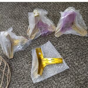 4 inch Gold color furniture/riser legs